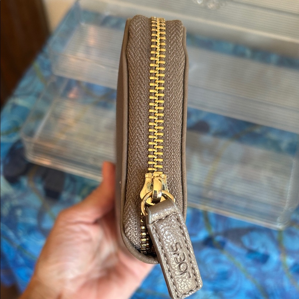 Joe's Tan Embossed Wallet - Picture 4 of 13